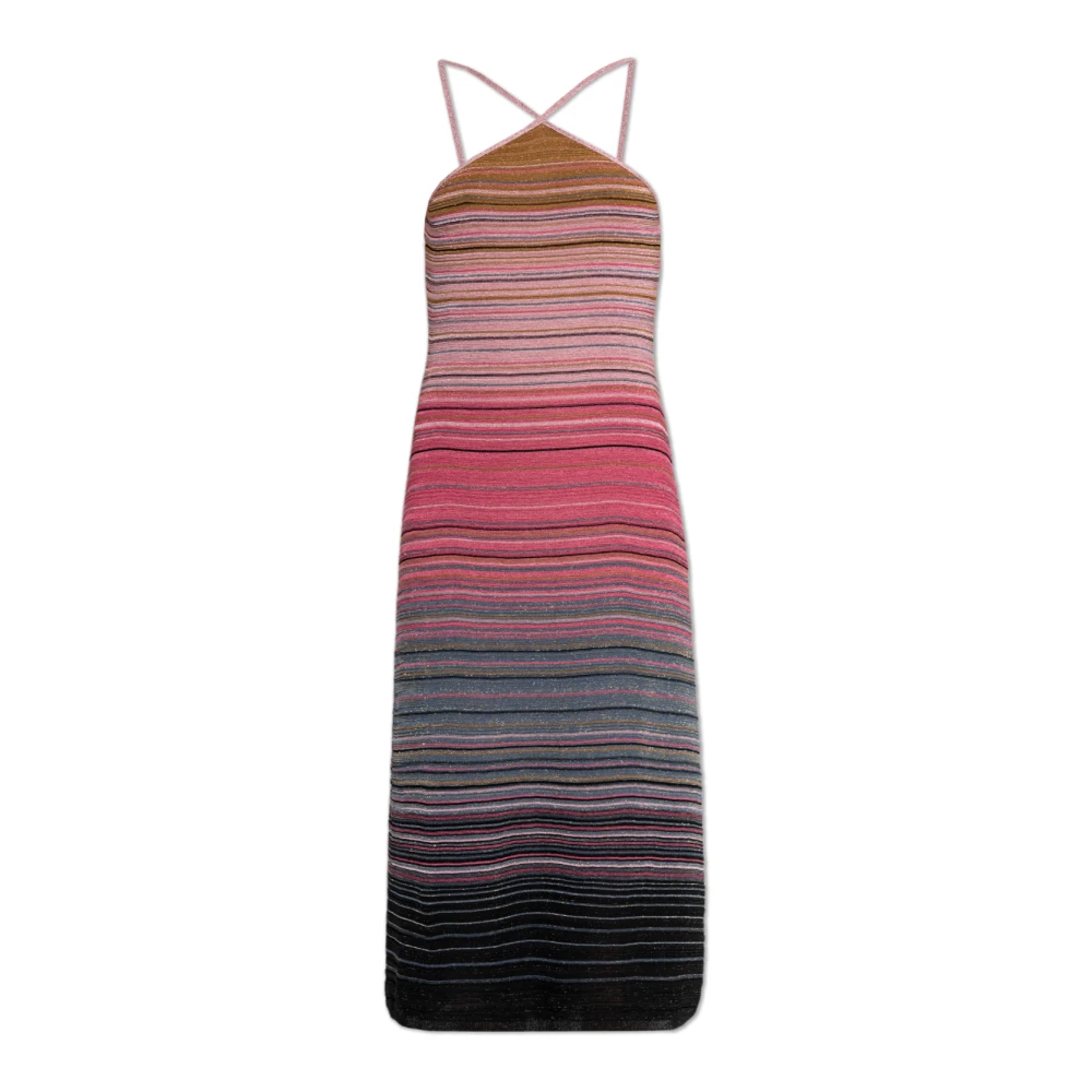 Akep Vrouw Multicolor Kleedjes Dames, Veelkleurig, Xs, Lurex Thread Dress