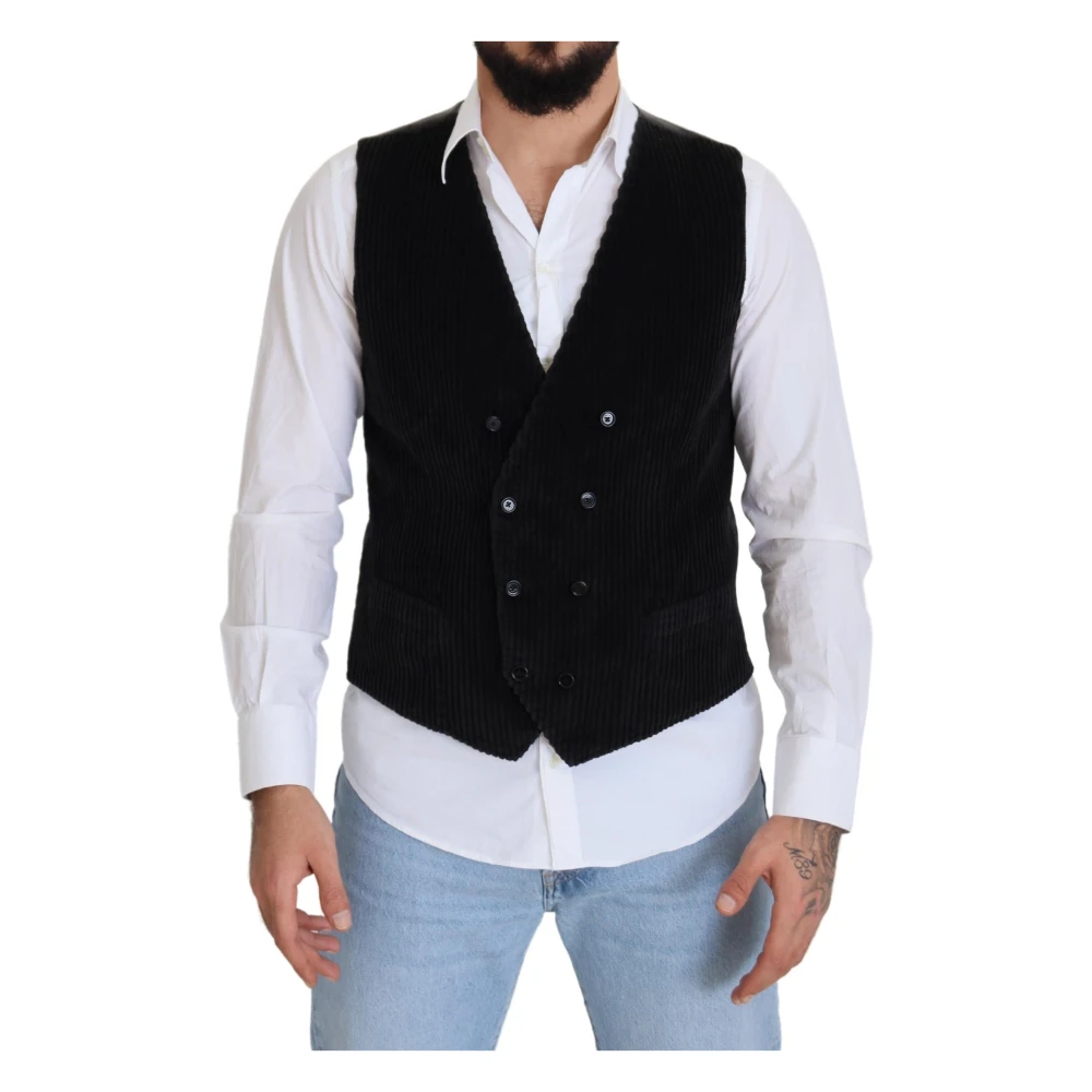 Dolce & Gabbana Uomo Nero Abiti Xl, New,