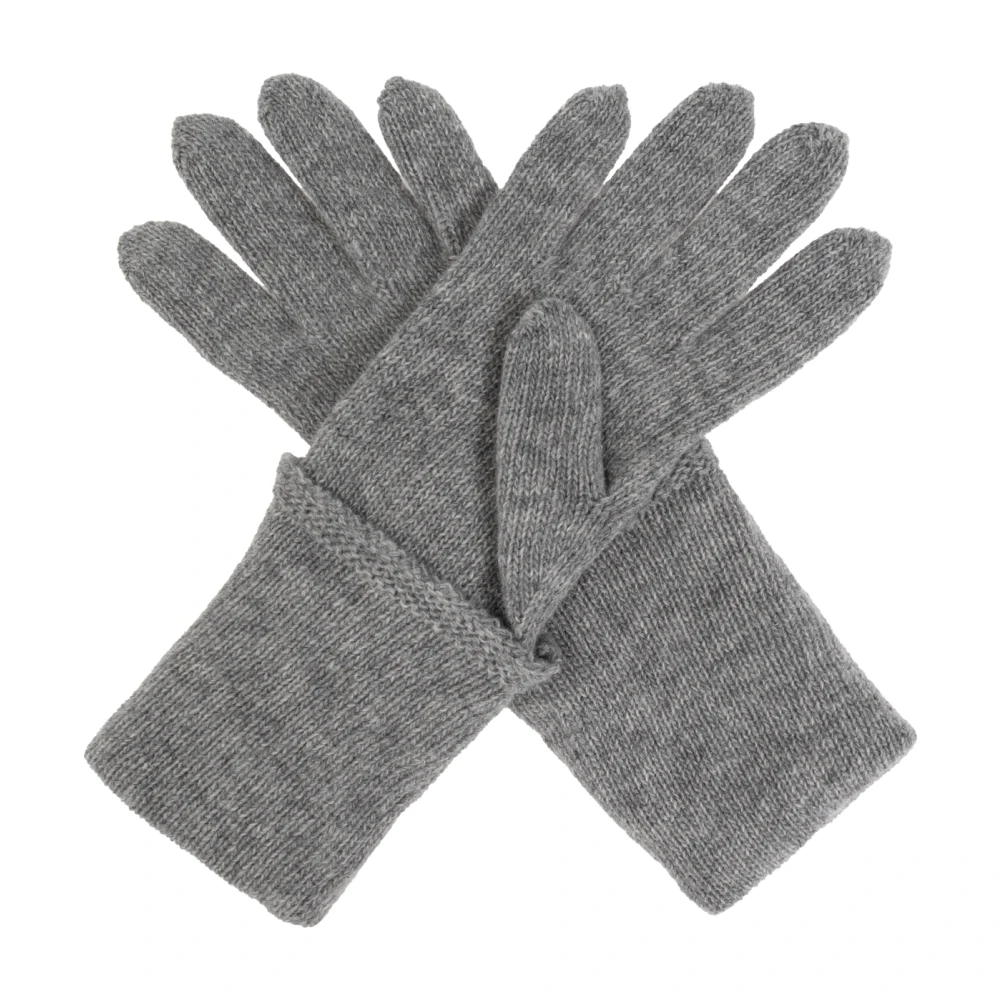 Emporio Armani Wollen handschoenen Gray Dames