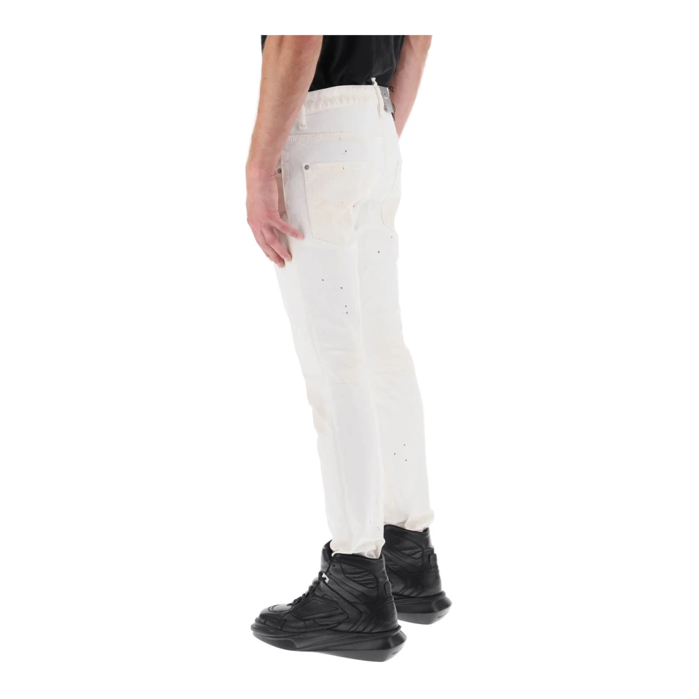 Dsquared2 Skater Jeans White Heren