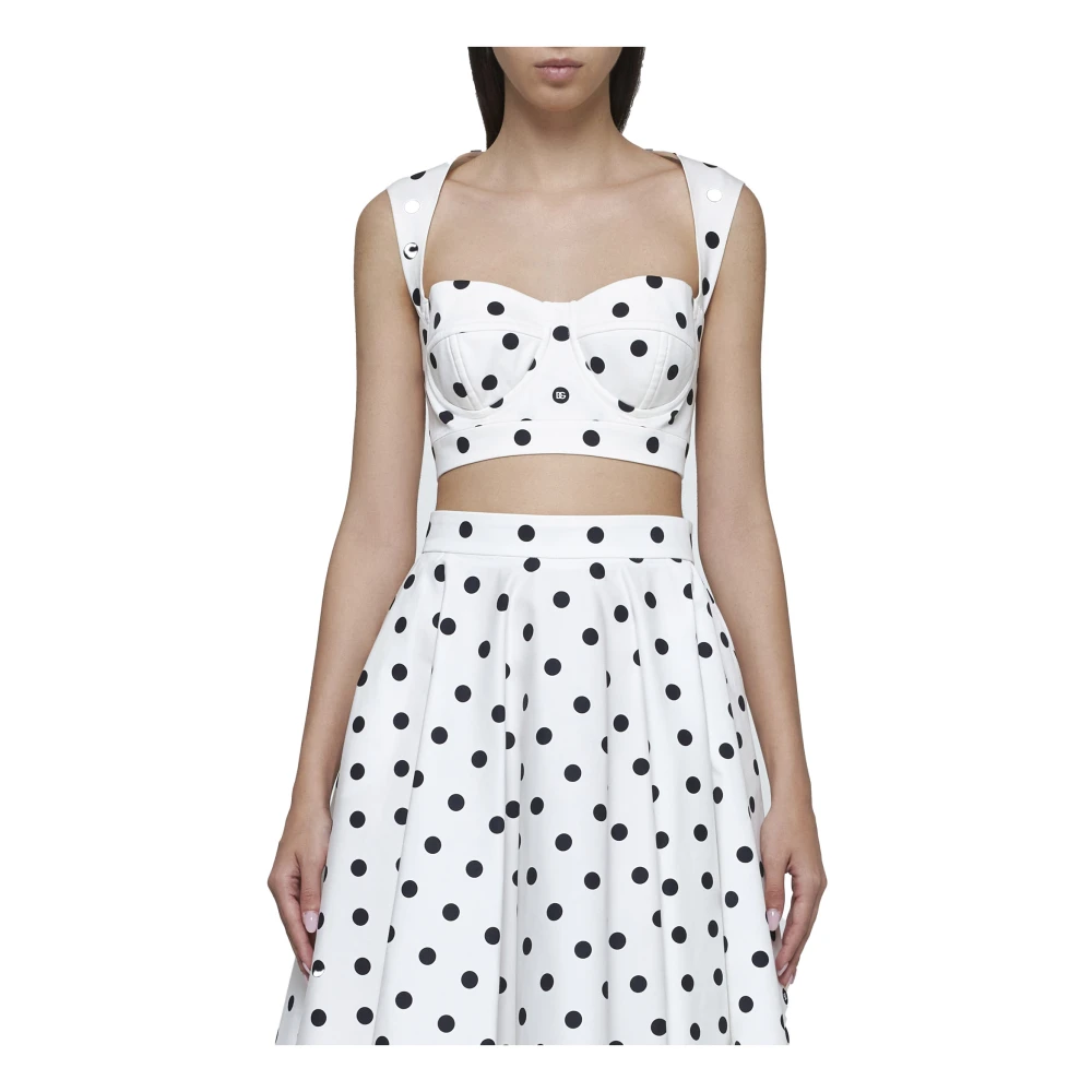 Dolce & Gabbana Stijlvolle Top White Dames