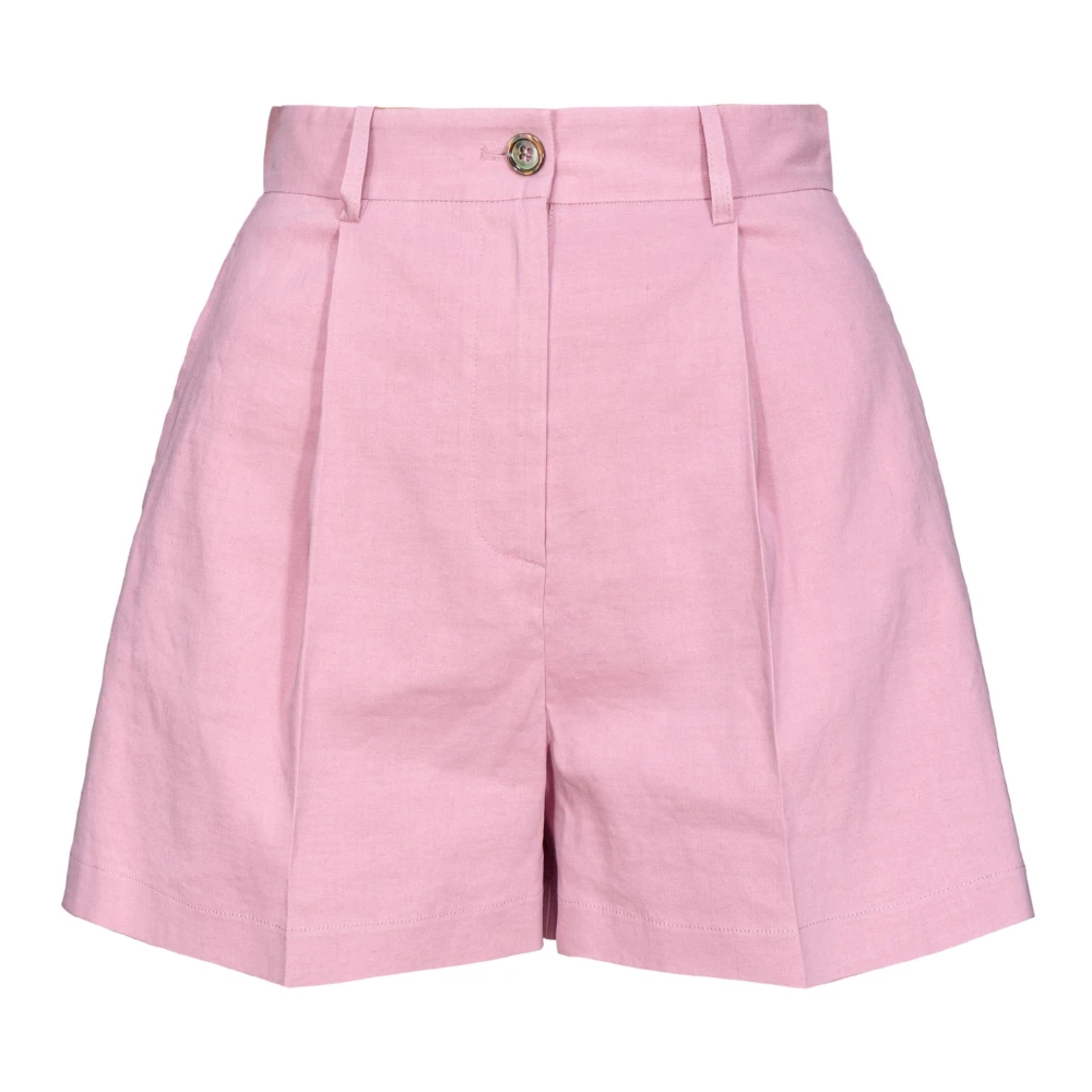 Pinko Roze Shorts voor Vrouwen Pink Dames