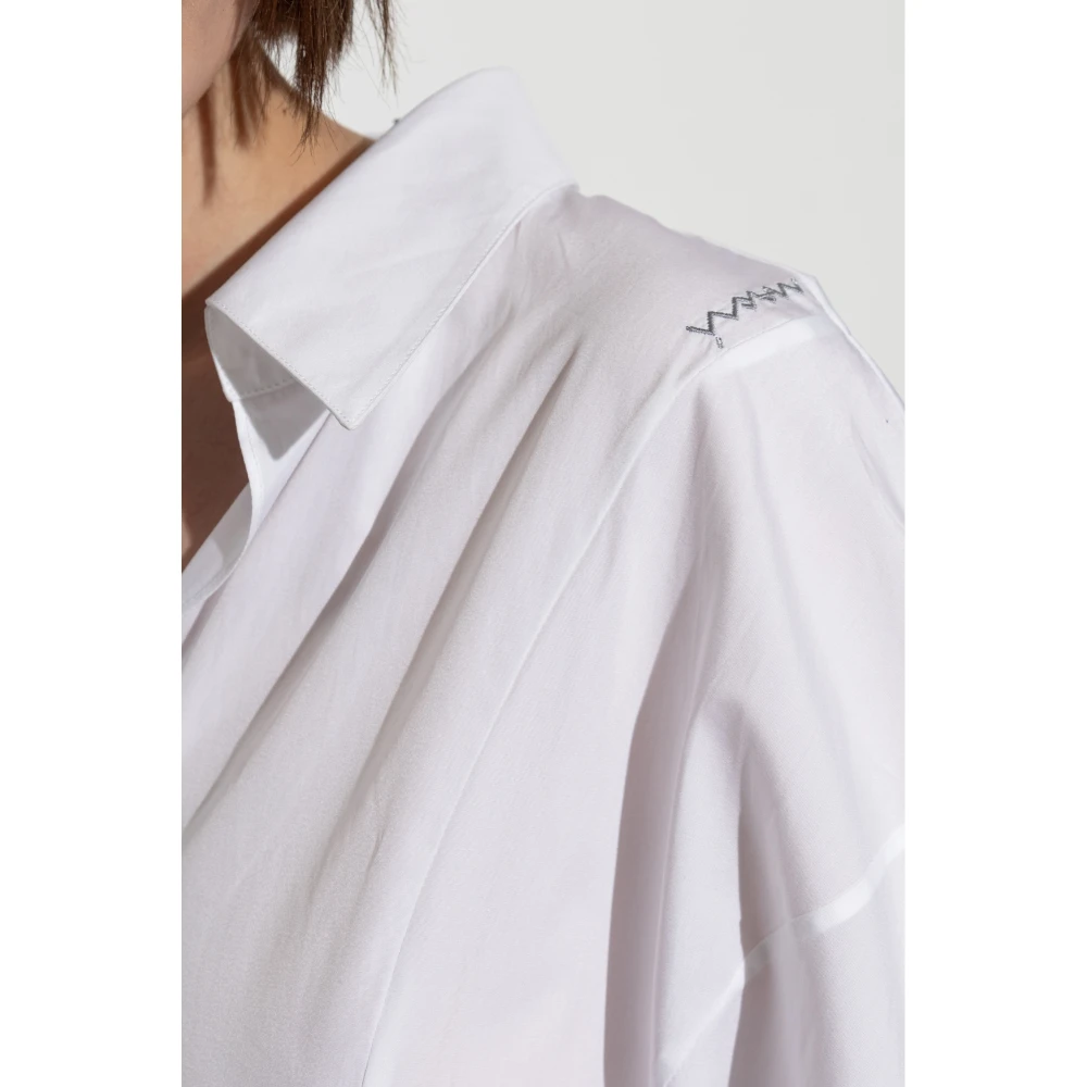 Marni Katoenen jurk White Dames