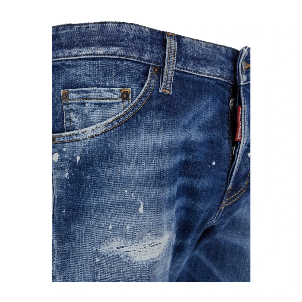 Dsquared2 Twist Jeans Blue Heren