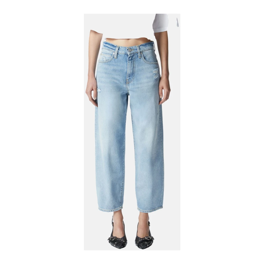 pinko Stijlvolle Broek voor Vrouwen Blue Dames