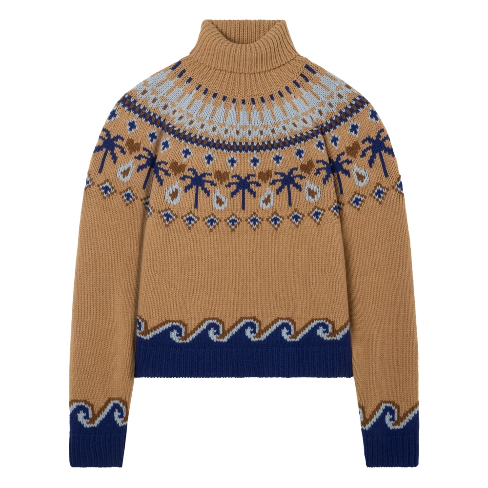 Alanui Sweet Winter Turtleneck - Female - Turtlenecks - Multicolor - S - Knitwear