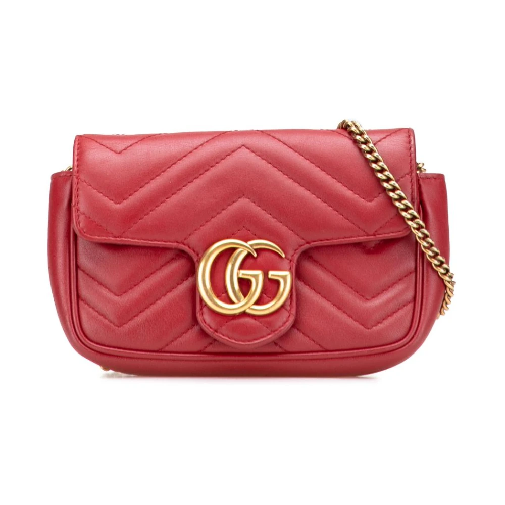 Gucci Vintage Damen Rot Pre-Owned, One Sizegröße: