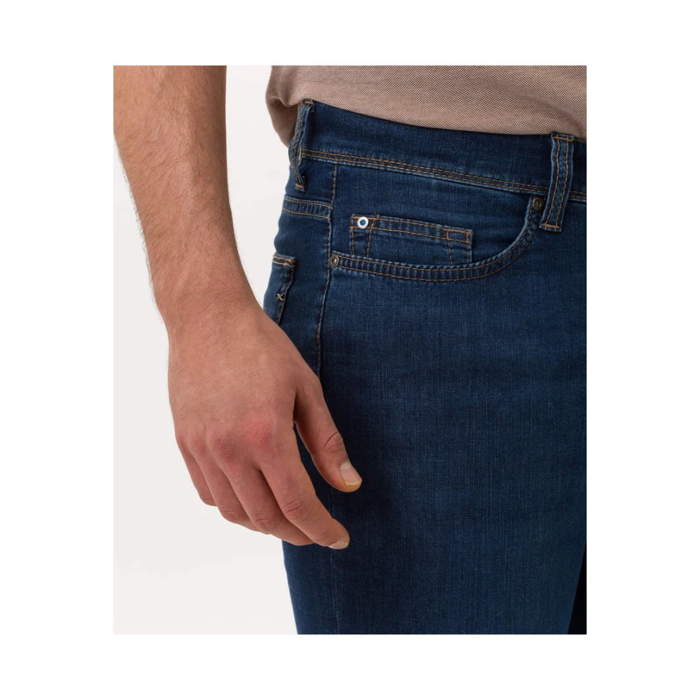 BRAX Straight Leg Jeans Style Cadiz Blue Heren