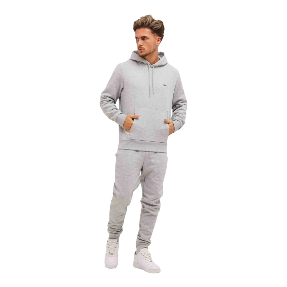 Lacoste Hoodie Tracksuit Gray Heren