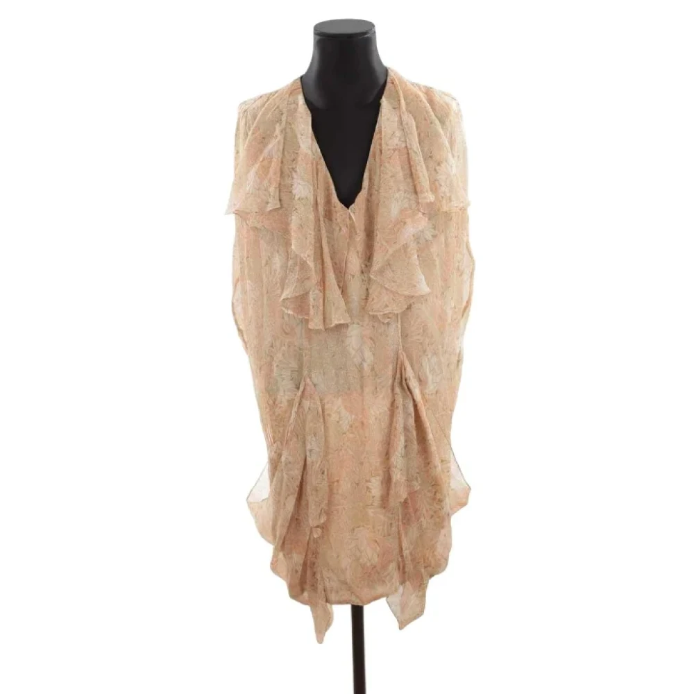 By Malene Birger Pre-owned Polyester dresses By Herenne Birger Pre-owned Beige Dames