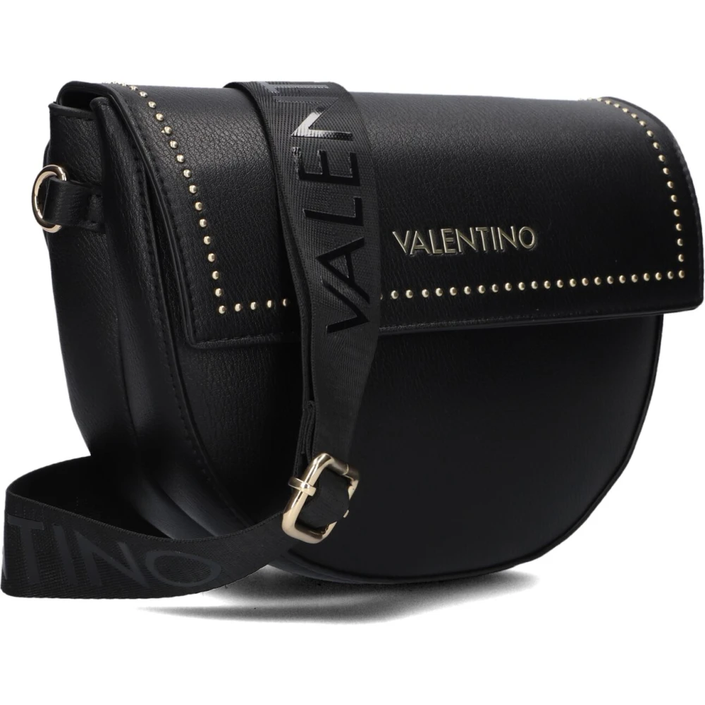 Valentino by Mario Valentino Zwarte Flap Bag Schoudertas Black Dames