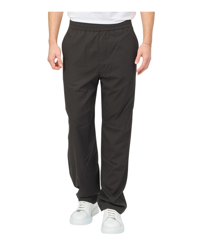 zwarte-elastische-taille-broek