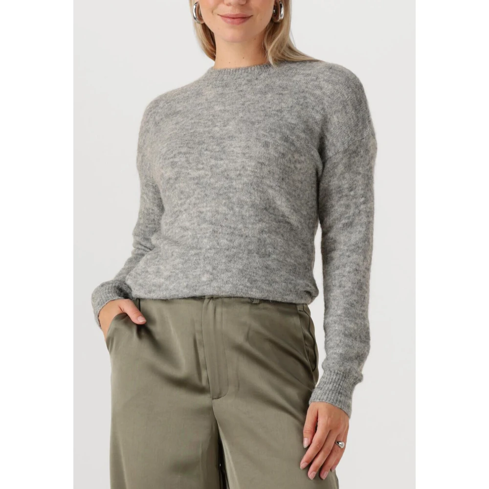 Moss Copenhagen , Damen, Strickwaren, Grau, M/L