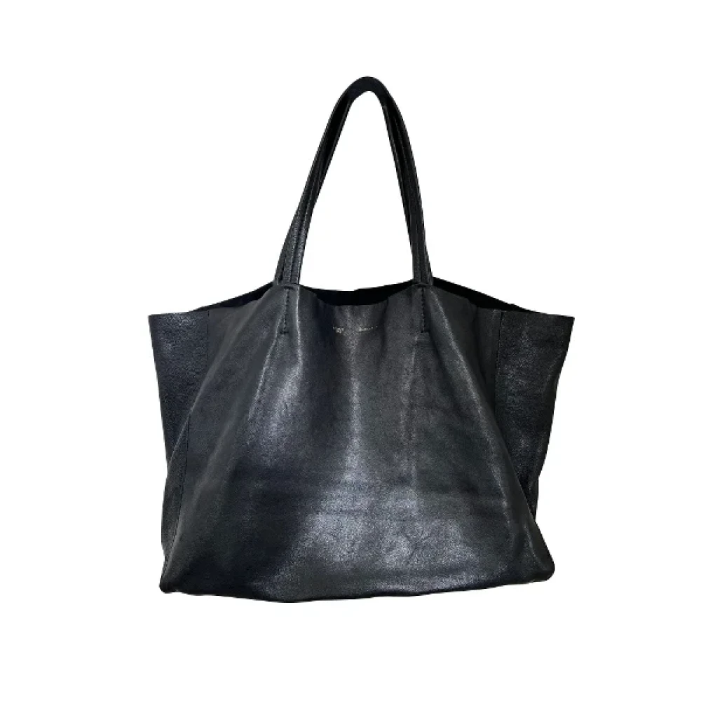 Celine Vintage Pre-owned Leather totes Black Dames