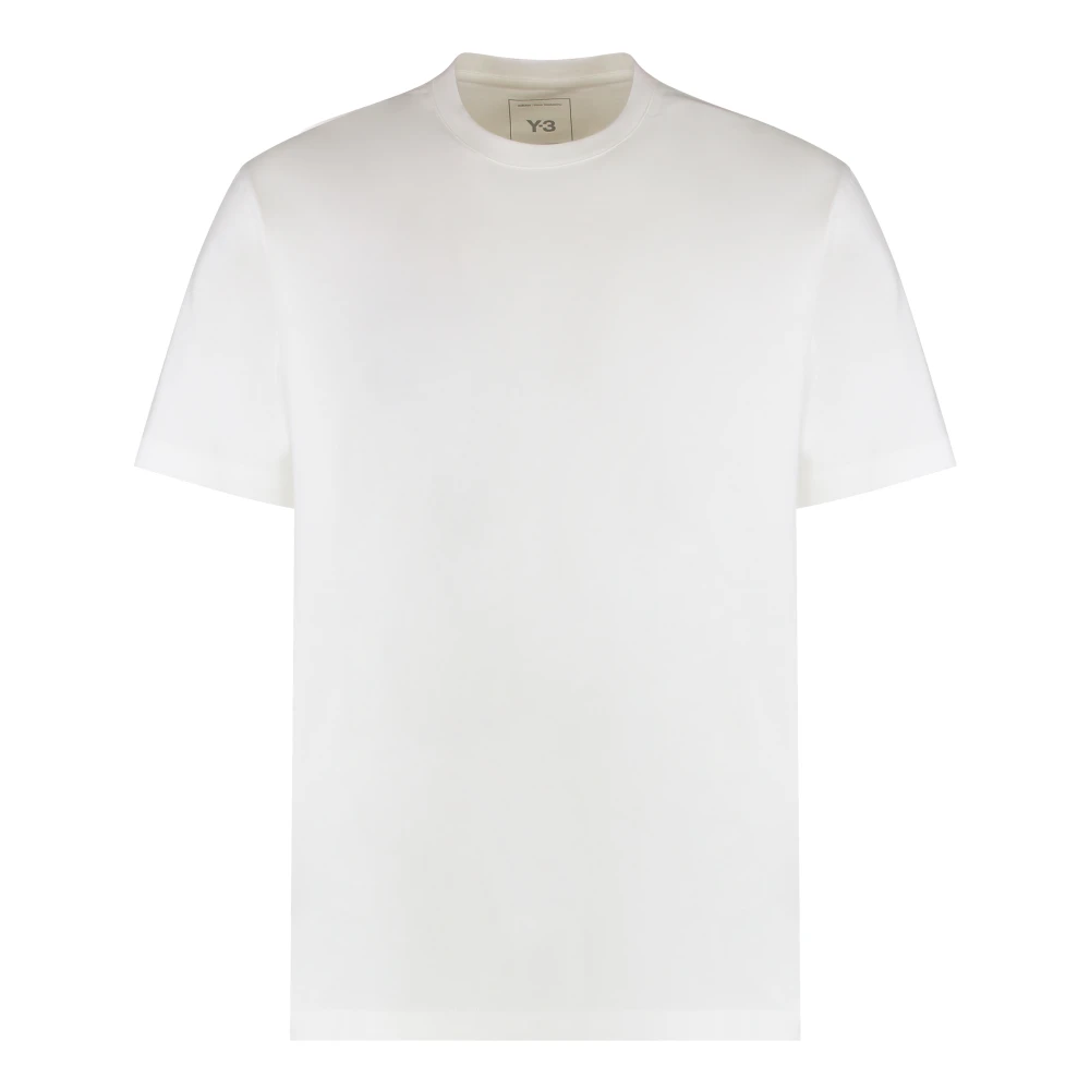 Y-3 Men's White Graphic T-Shirt - T-Shirts - S - Tops