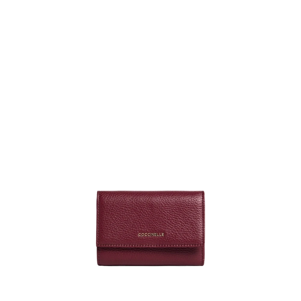 Coccinelle Women's Brown Wallets & Cardholders, One Size, Metallic Soft Wallet