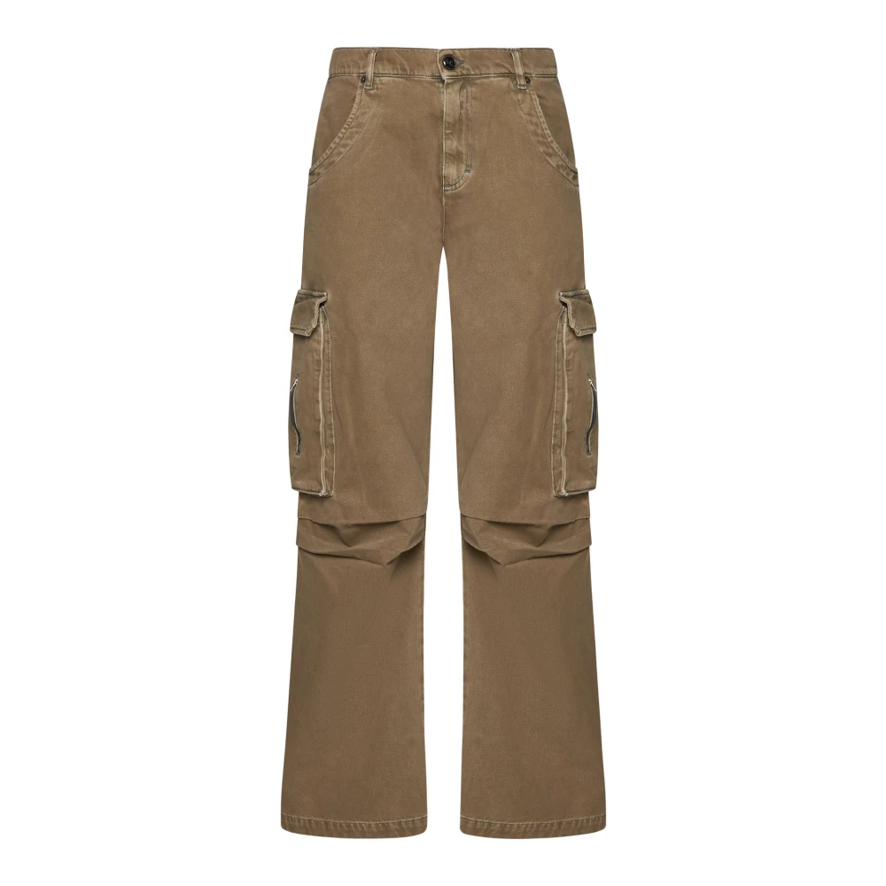 Semicouture Rechte Jeans voor Vrouwen Brown Dames