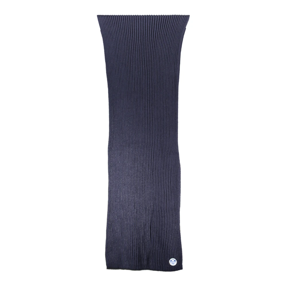 North Sails Blue Cotton Men Scarf - Image 2