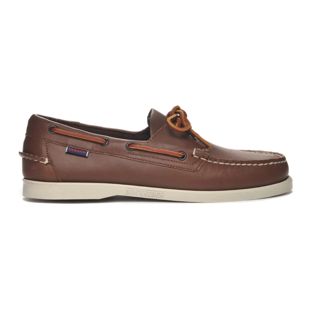 Sebago Brown Portland Loafer - Male - Boat Shoes - 8 Uk - Shoes