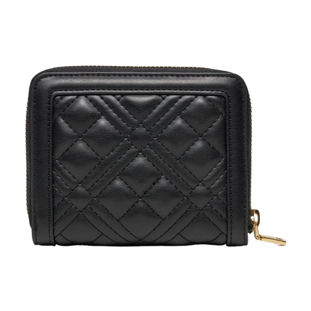 Love Moschino Damesportemonnee met muntvak Black Dames