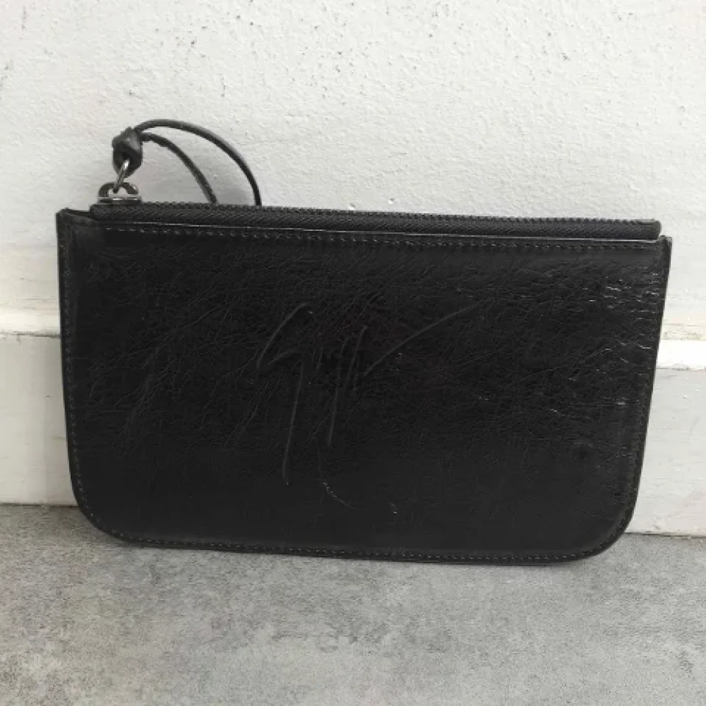 Giuseppe Zanotti Pre-owned Leather handbags Black Dames
