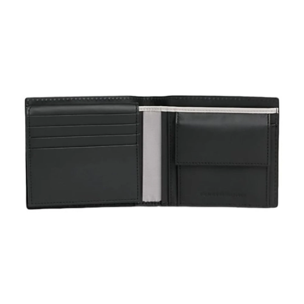 Tommy Hilfiger Monogram Extra CC en Munt Portemonnee Black Heren