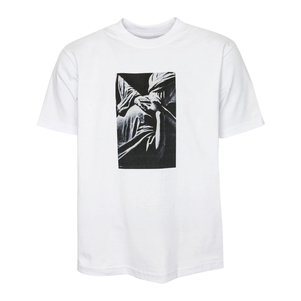 Pleasures Hand Artwork T-Shirt White Heren