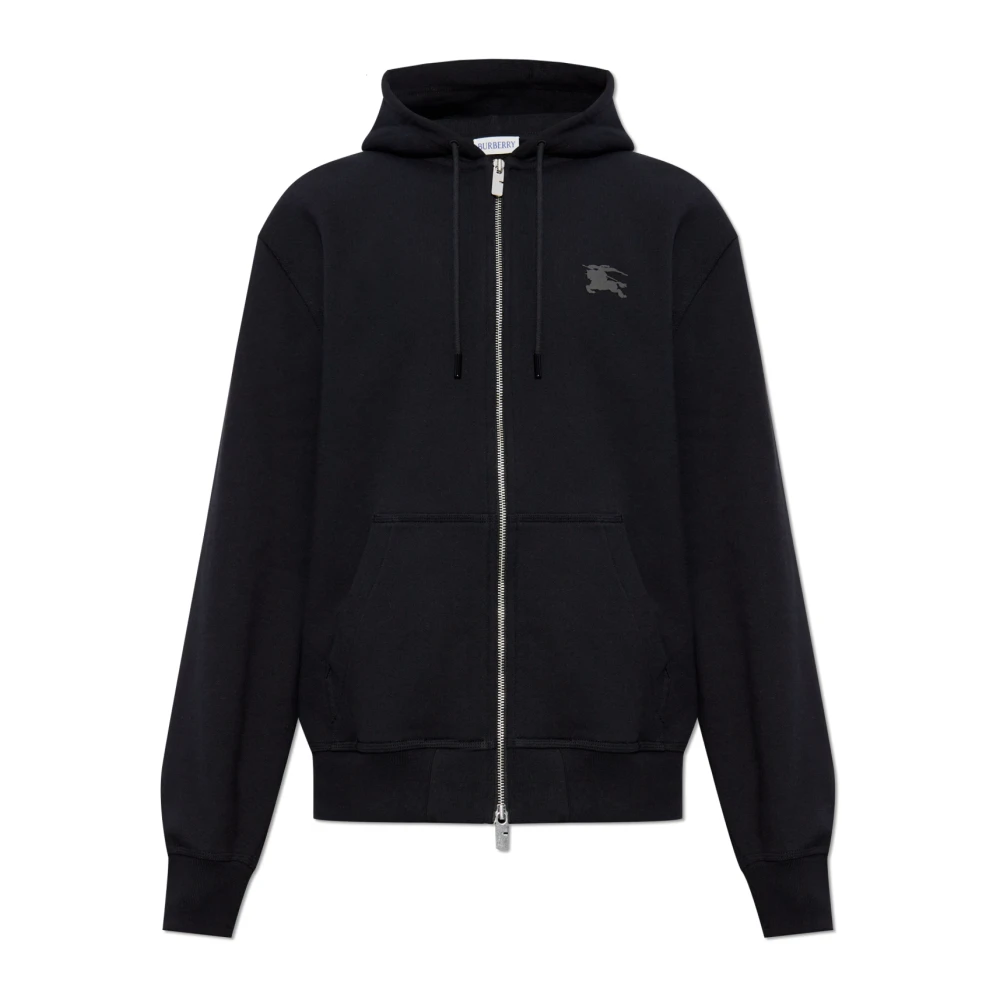Burberry Sweatshirt met logo Black Heren