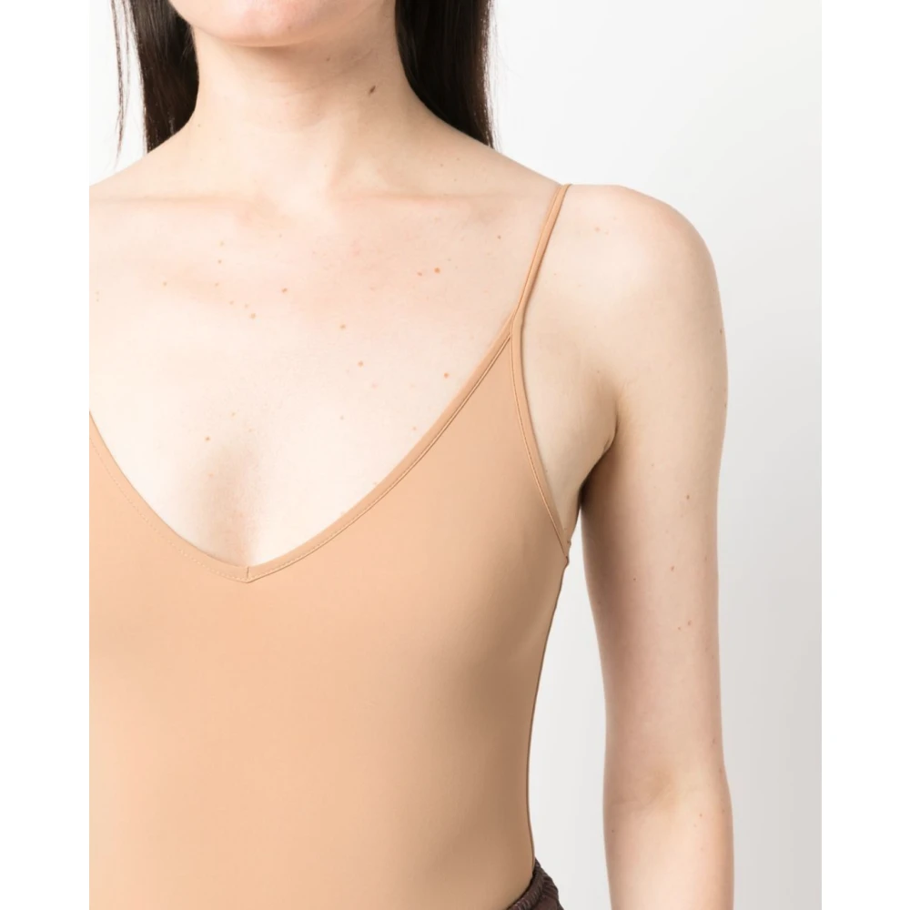 Jil Sander Naakt Bodywear Collectie Beige Dames