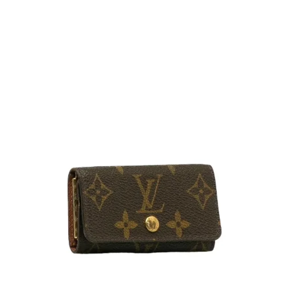 Louis Vuitton Vintage Pre-owned Canvas key-holders Brown Dames