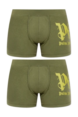 Tvåpack boxers med logotyp