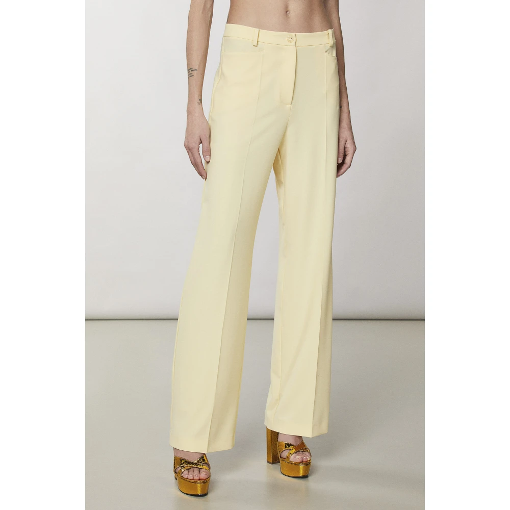 PATRIZIA PEPE Palazzo Broeken Yellow Dames