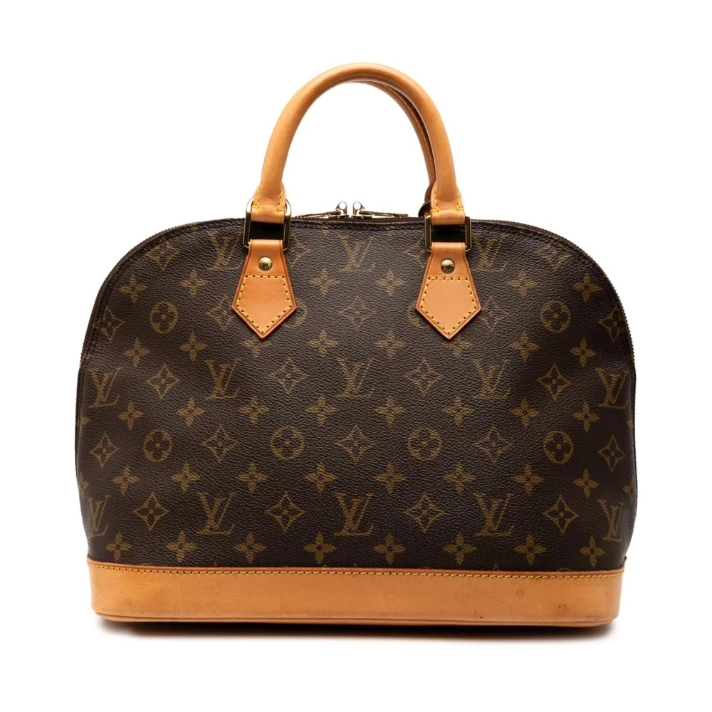 Louis Vuitton Vintage Women's Brown Pre-Owned Dome Handbag