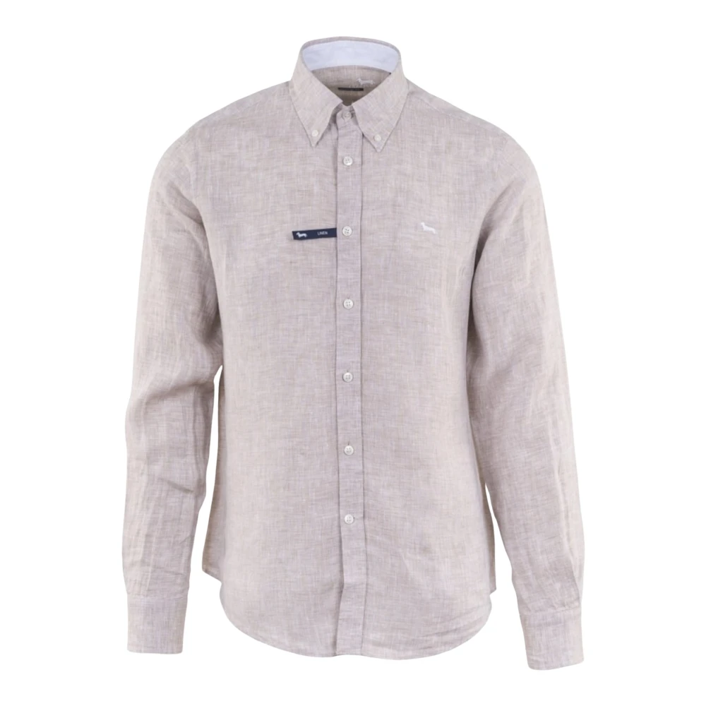 Harmont & Blaine Men's Beige Casual Shirts, Xs, Crn014010883b201
