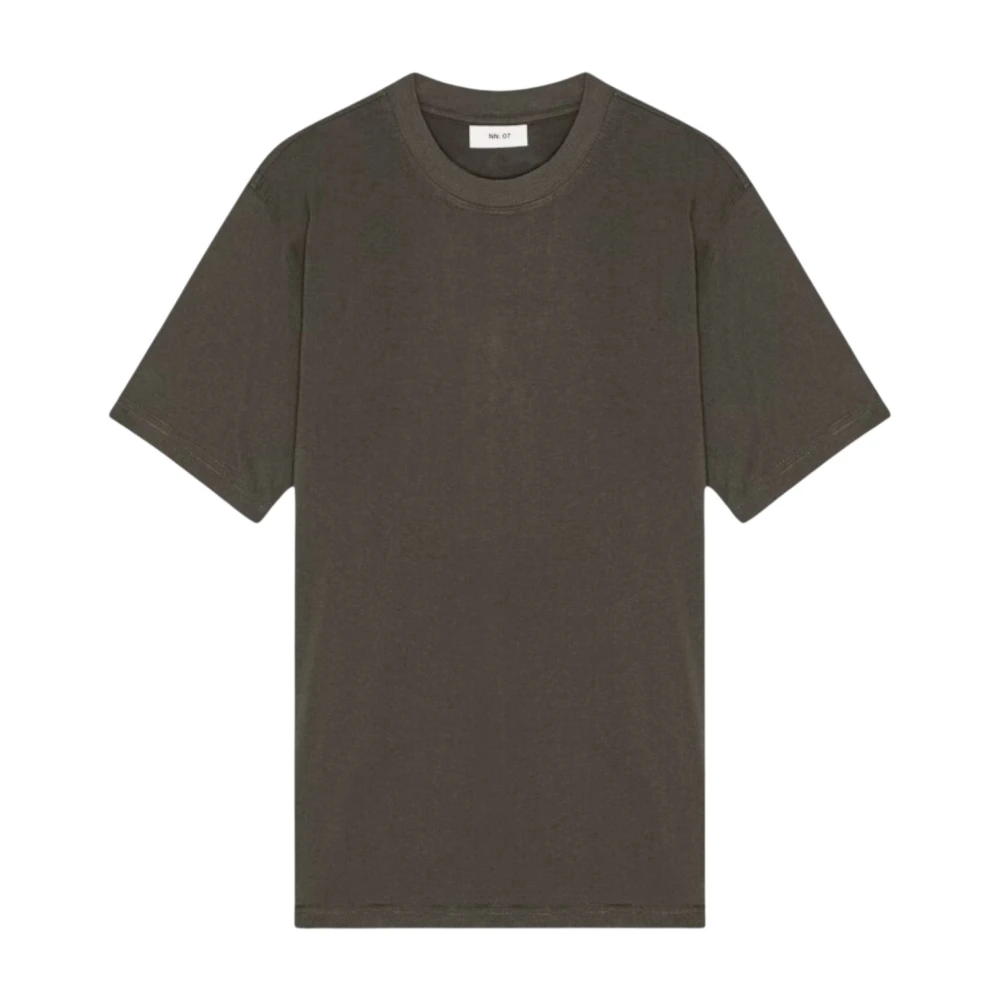 Nn07 Casual Pima Cotton Tee Dark Army Green Heren