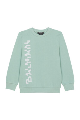 sweat-shirt-logo-balmain-glitter
