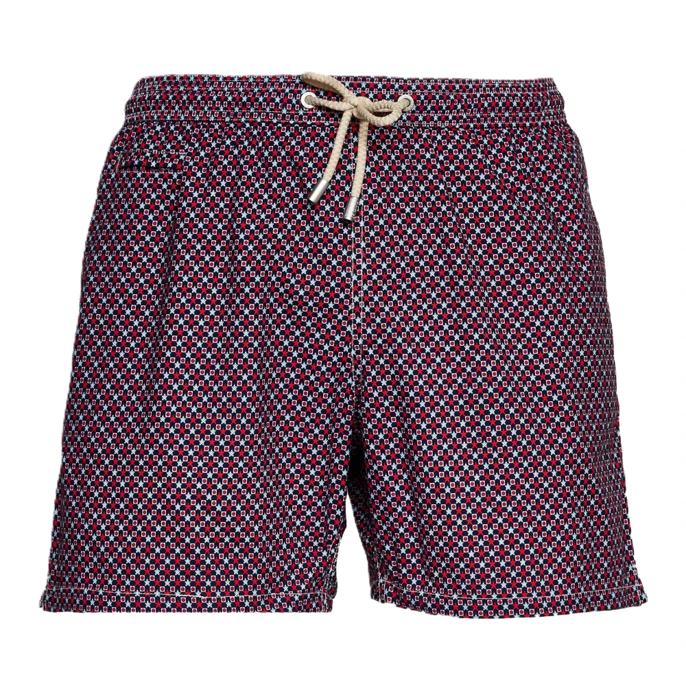 Mc2 Saint Barth Men's Brown Beachwear, 2XL, Lighting Micro Stretch Swimsuit