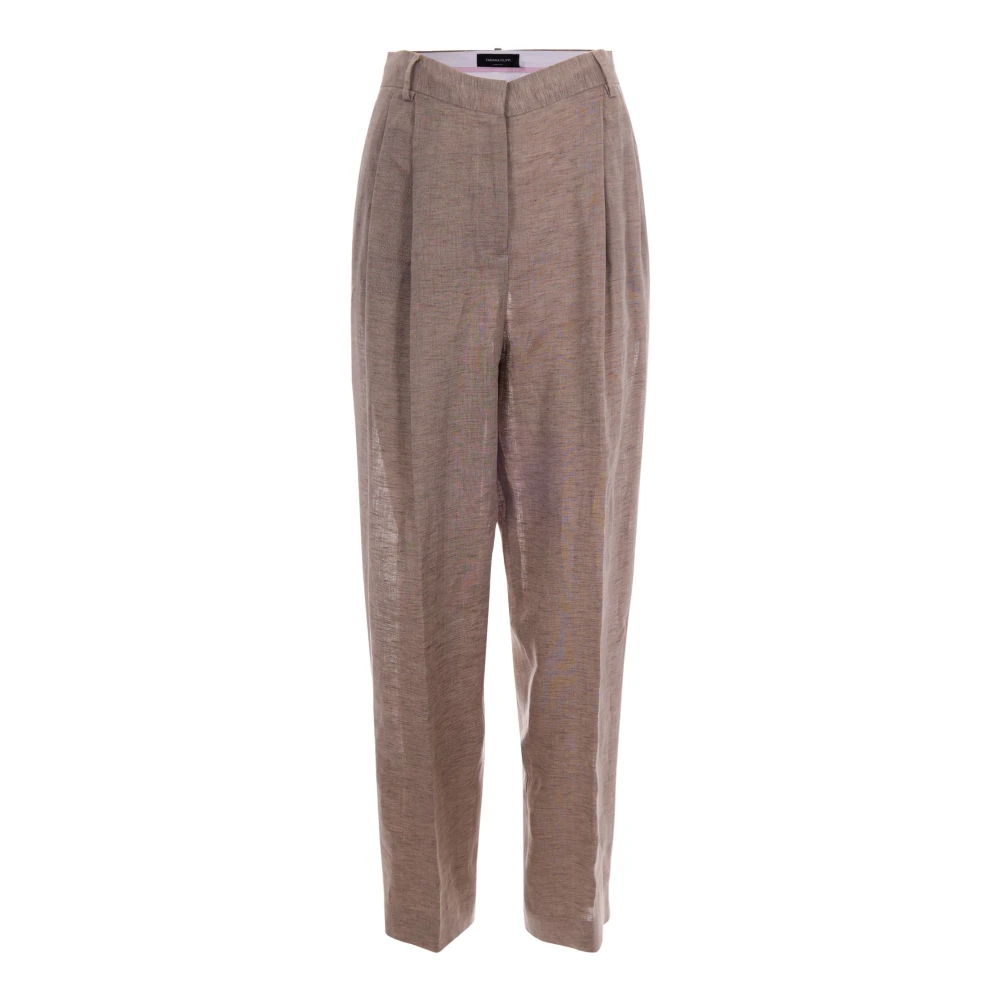 Fabiana Filippi Donna Marrone Pantaloni, Xs, New,