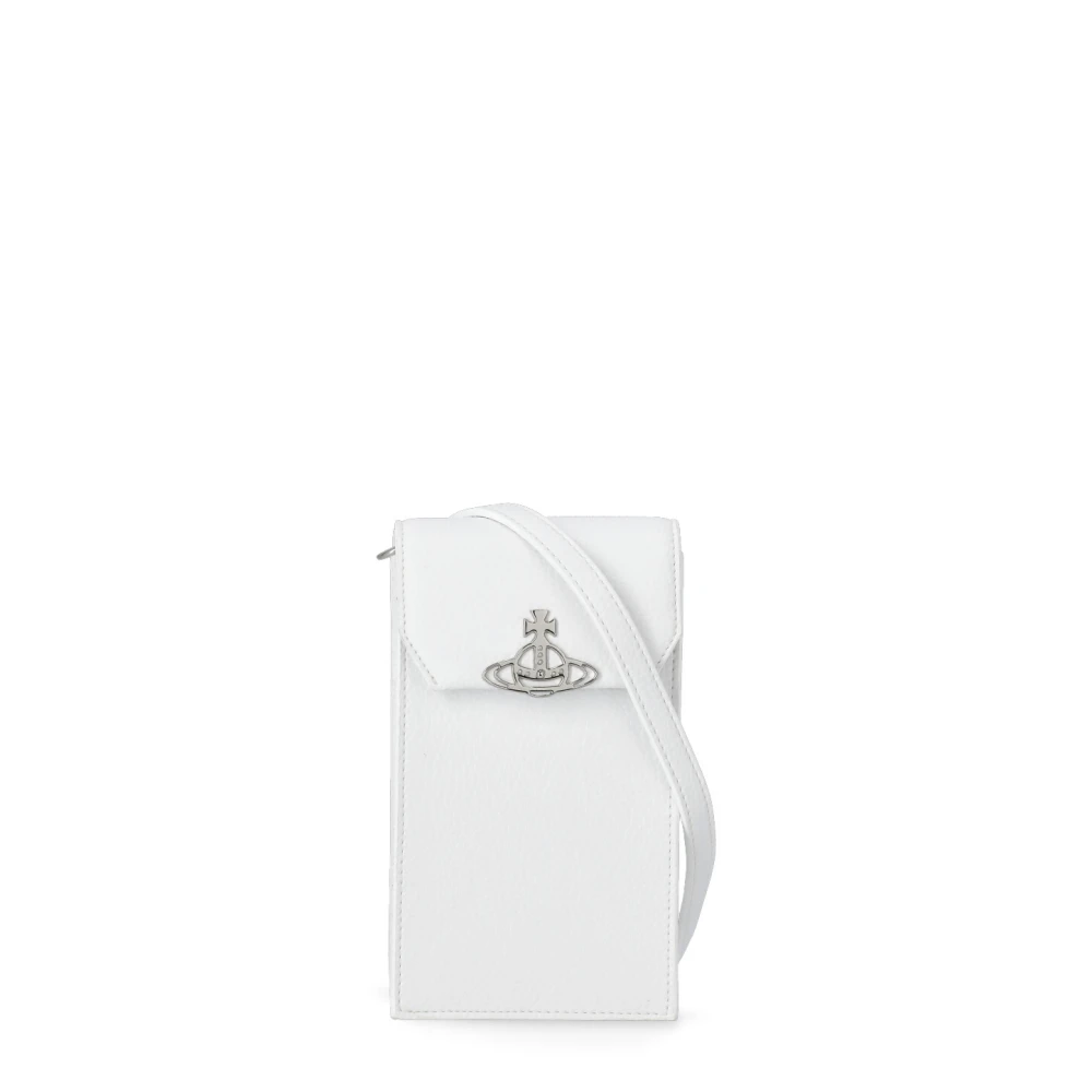 Vivienne Westwood Witte Telefoontas met Orb Logo White Dames
