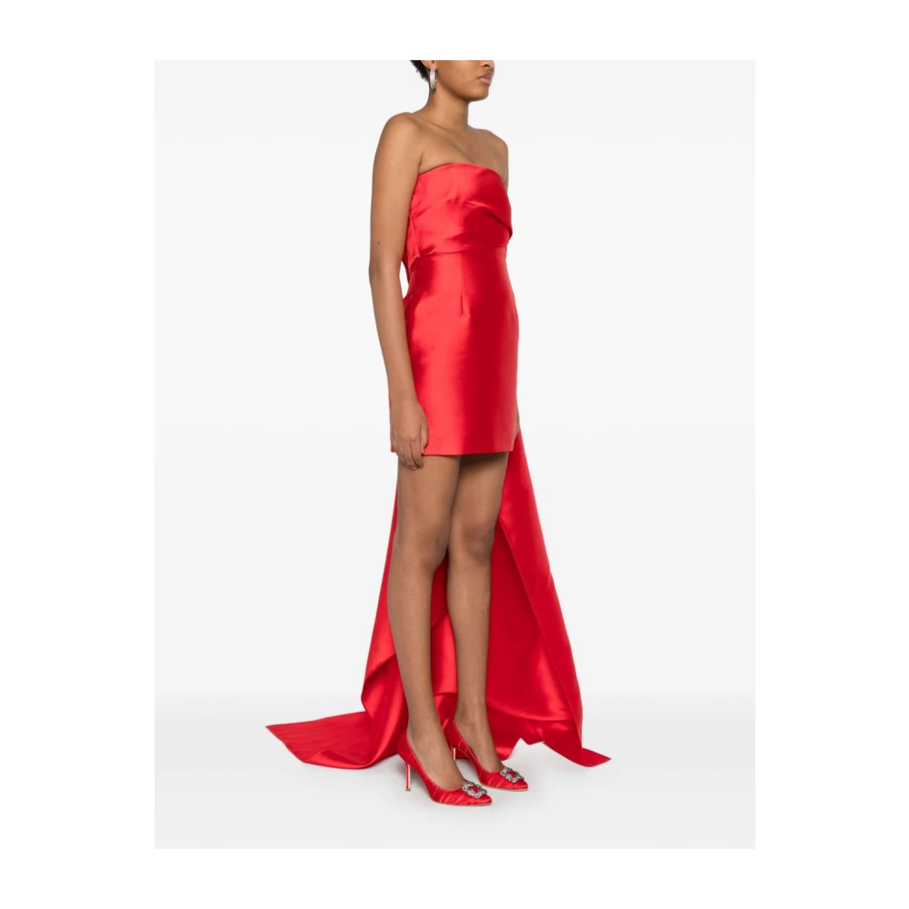 Solace London Rode Jurken voor Vrouwen Elegante Stijl Red Dames