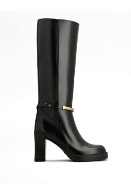 Bottines Noires Pointues Tod's En Cuir Stretch - Taille 38.5, Neuves Avec étiquettes