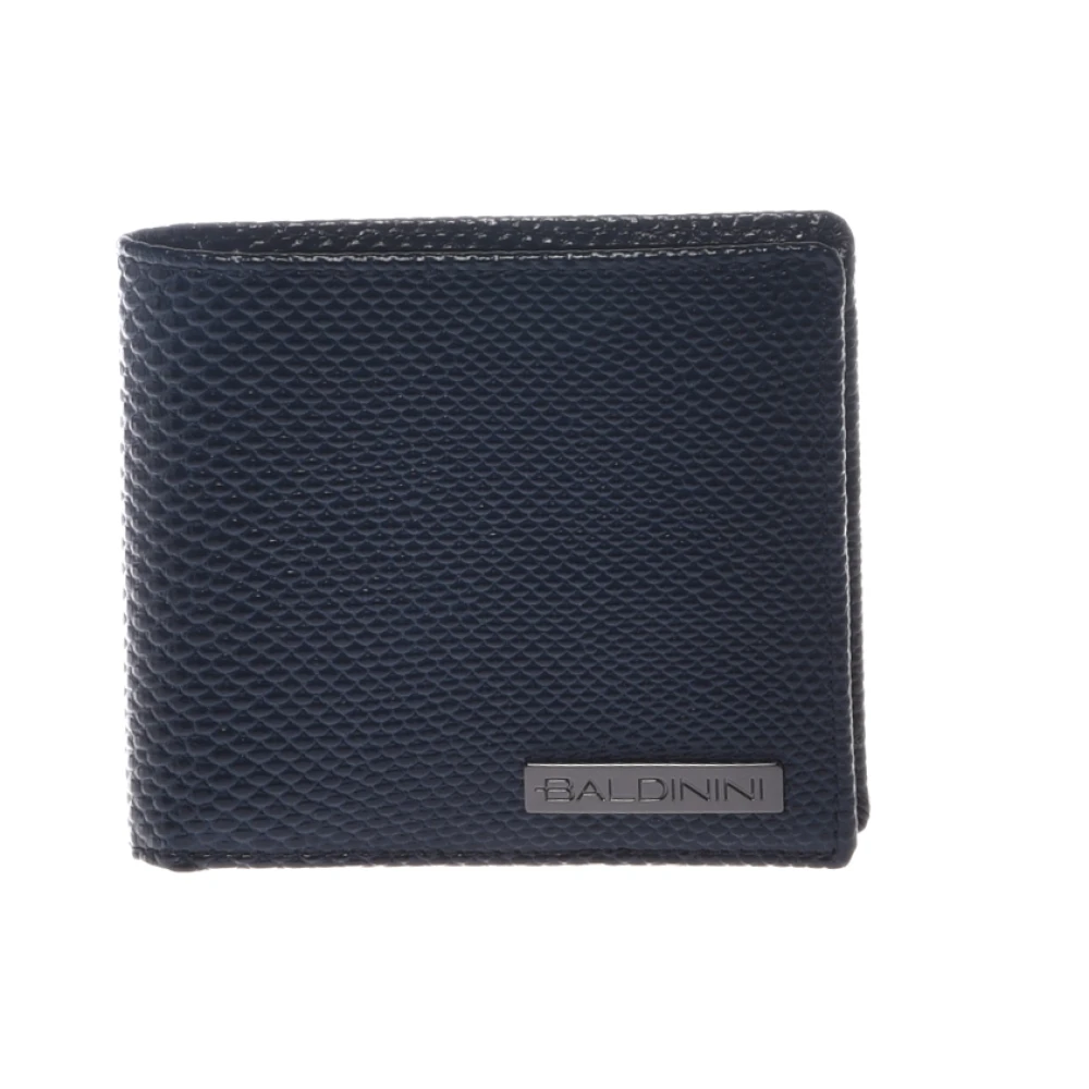 Baldinini Men's Black Wallets & Cardholders, One Size, Lizard Print Wallet
