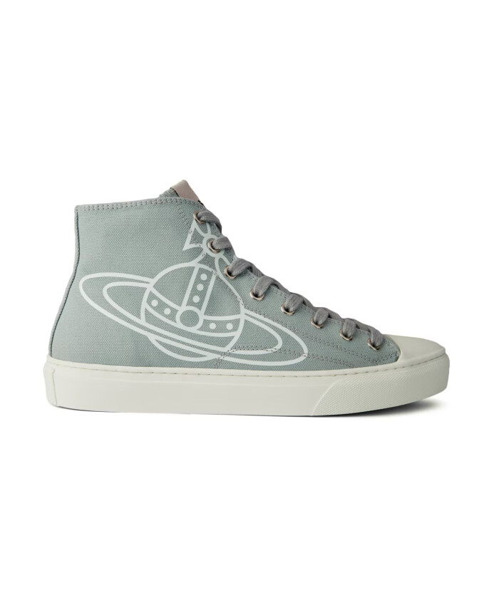 pearl-grey-high-top-sneakers-logo