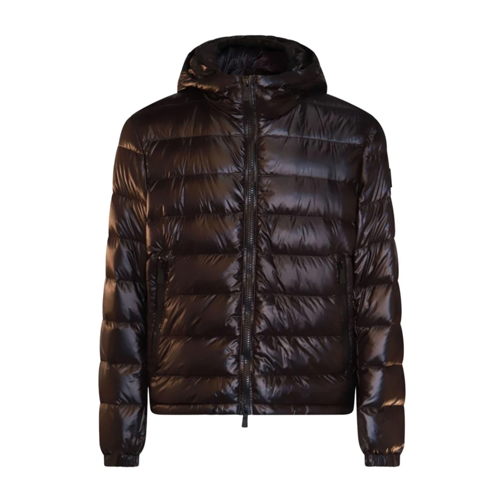 Add Bruine Gewatteerde Hoodie Brown Heren