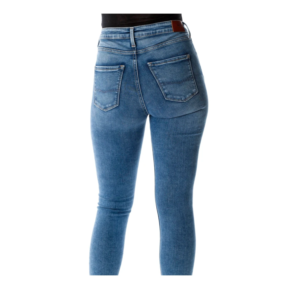 Pepe Jeans Hoge Taille Skinny Fit Jeans Blue Dames