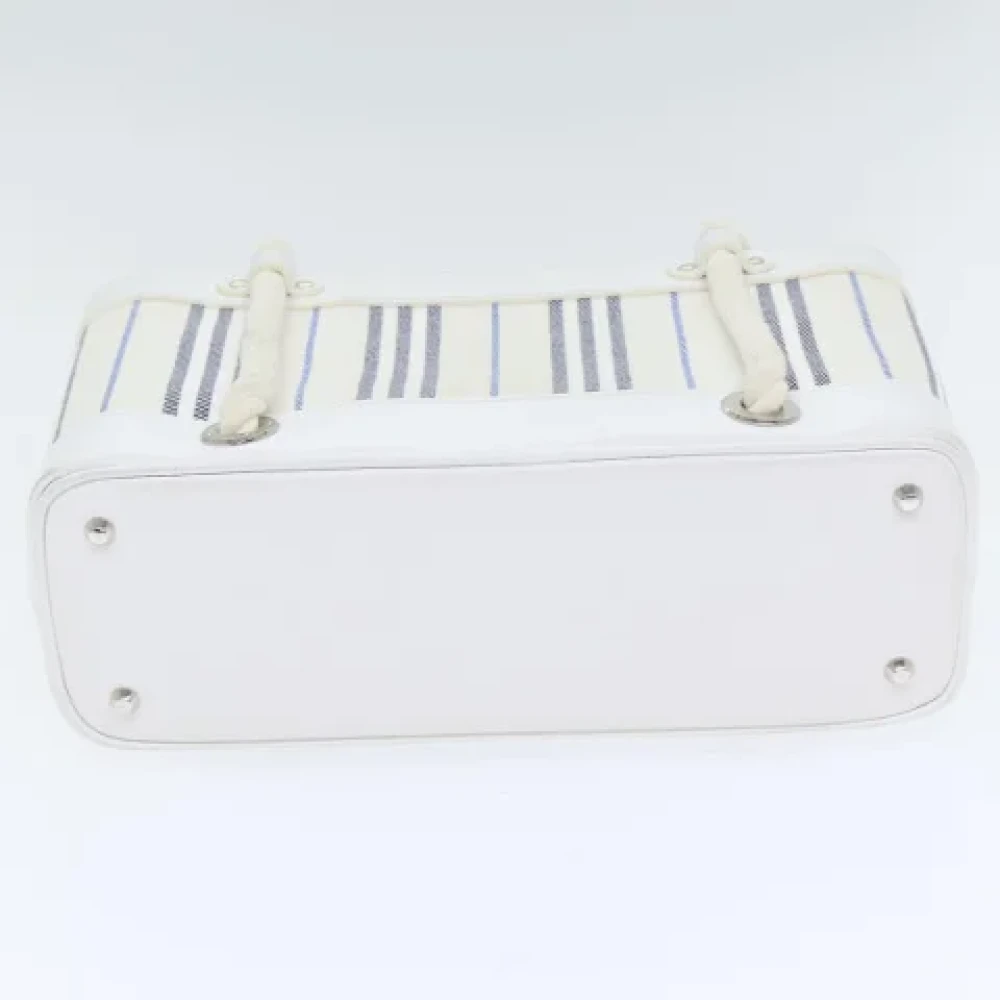 Burberry Vintage Pre-owned Canvas handbags White Dames