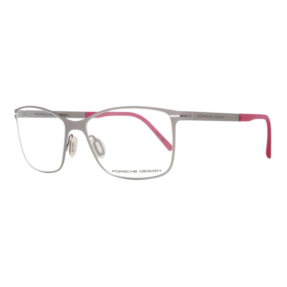 Porsche Design Women's Silver Metal Rectangle Optical Frames