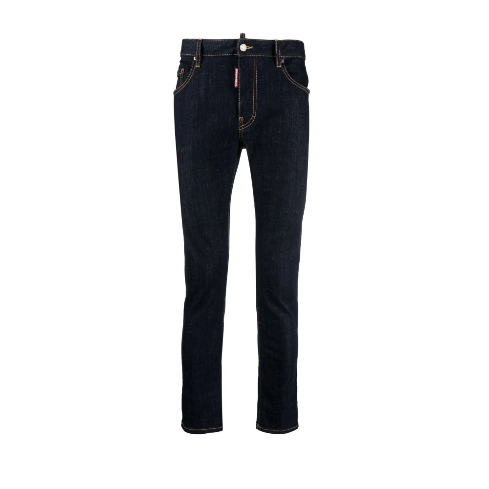 Dsquared2 Men's Blue Stylish 5 Pocket Trousers - Slim Fit Jeans - 3XL - Jeans