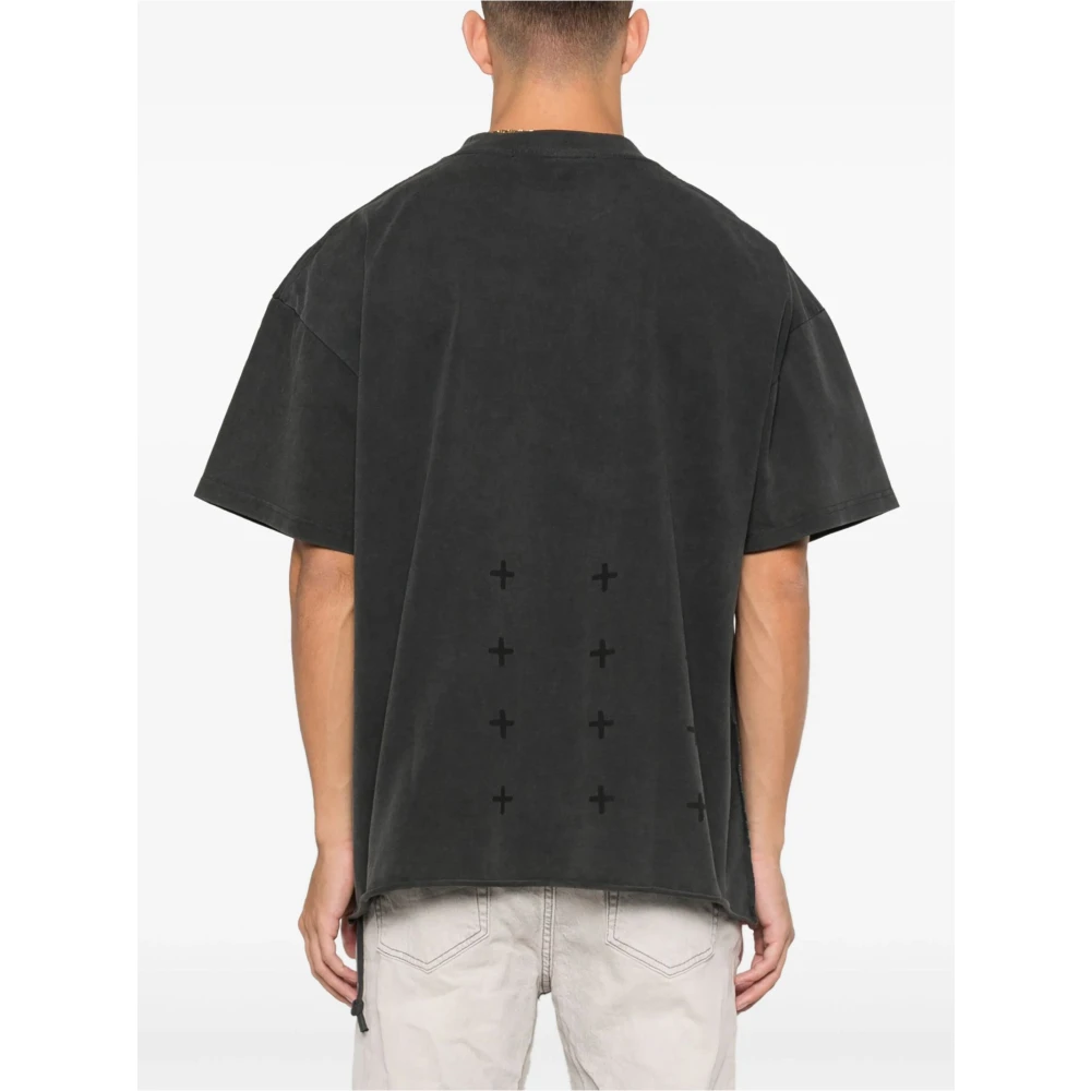 Ksubi Zwart T-shirt met logoprint Black Heren