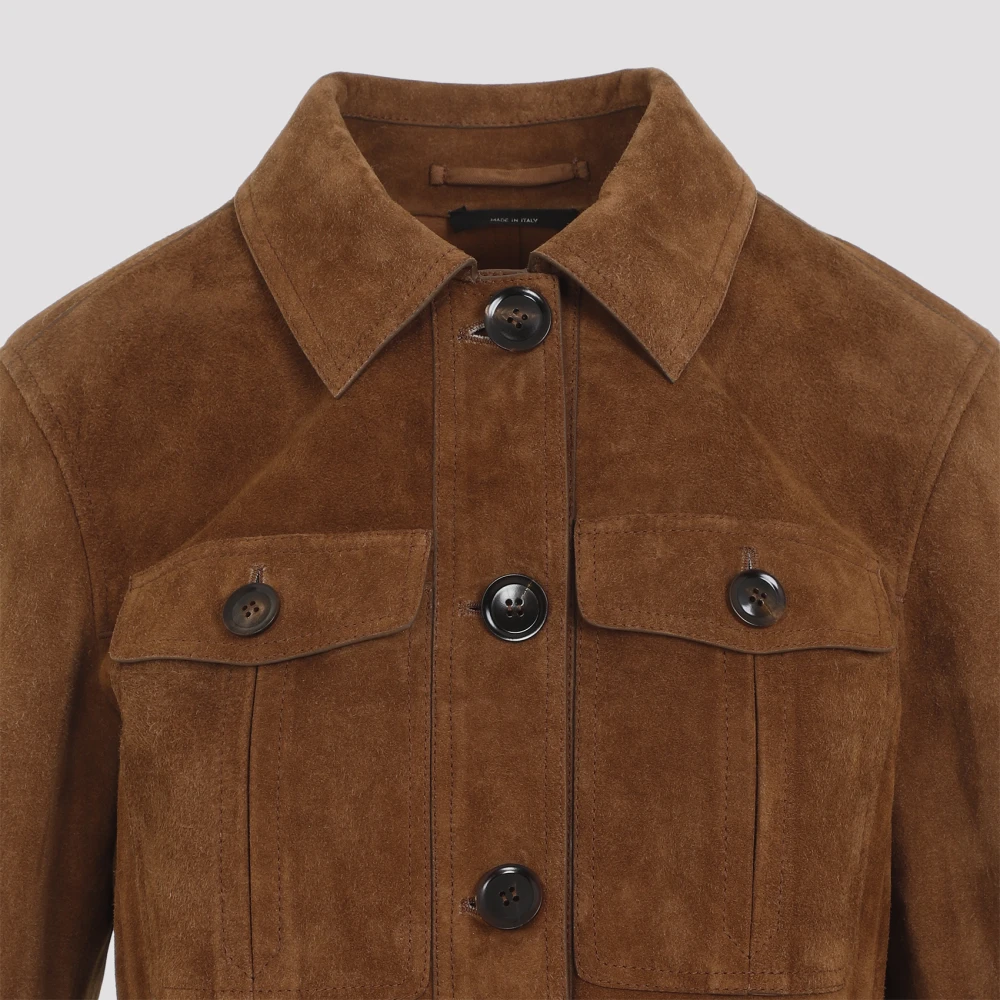Tom Ford Bruine Jas voor Vrouwen Aw24 Brown Dames